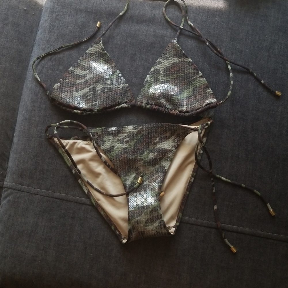 Victoria's secret camo bikini